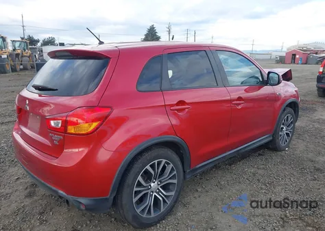 2016 Mitsubishi Outlander Sport 2.4 Es z USA, uszkodzony, nr VIN JA4AR3AW4GZ058630